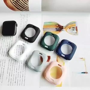 Cover For Apple Watch case 44mm 40mm 45mm 41mm 38mm Accessories Silicone Bumper Shell Protector iWatch series SE 3 4 5 6 7 8 9