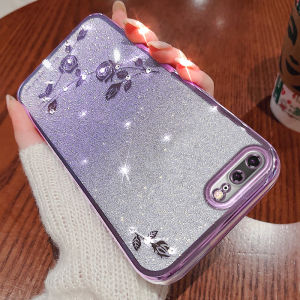 Apple 8plus Phone Case Classy Transparent Electroplated Iphone7plus Protective Case Small 7/8 Suitable for New Arrival SE2 Diamond Ornate Cyber Celebrity Style All-Inclusive Glitter Drop-Resistant Ultra-Thin Goddess Creative Soft Shell