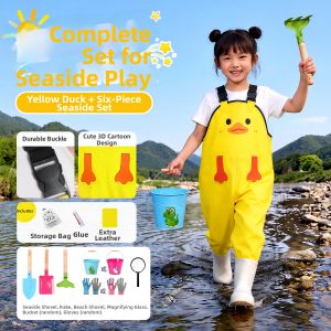 YUZHIYUAN | Children Waterproof Waders One-piece Suit