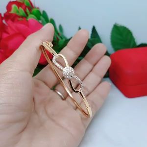 Selma Gelang Tangan Bangle Wanita Perhiasan Aksesoris Fashion Lapis Emas R2-3E