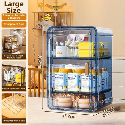 MEIZHUFU | Baby Anti-Dust Bottle Organizer