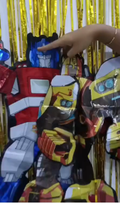 Balon Foil Transformer / Balon Transformer / balon robot transformer