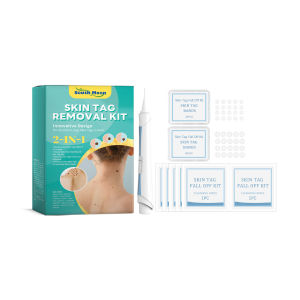 South Moon Skin Tag Removal Kit Double Headed Wart Curt Removing Pen Set Nevi Curt and Repair Skin Painless Skin Tag Removal Kit Mole Wart Tool