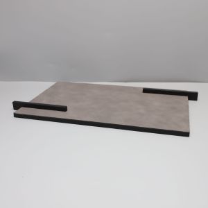 Modern Minimalist Leather Storage Tray Decorative Sample Room Coffee Table Hotel Living Room Coat Closet Desktop Soft Decorations