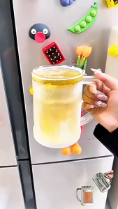 SG-Stcok Instant ice cup double-layer beer cup 200ml large capacity beverage cup refrigerator freezer cup