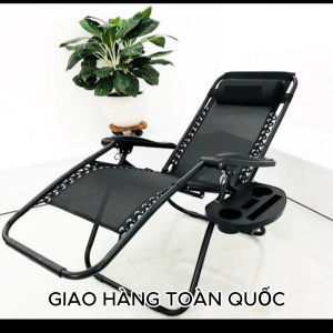 Ghế thư giãn tải 300kg xếp thành giường ngủ trưa  văn phòng 179 CAO CẤP XUẤT CHÂU ÂU KO PHẢI CHỢ