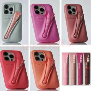 เคสโทรศัพท์ลิปสติก Rhode Hailey Lip Case สำหรับ iPhone 15 pro Max ลิปสติกสีตัดกัน แบรนด์ Hailey Lip Case ที่ทนทานและมีสไตล์