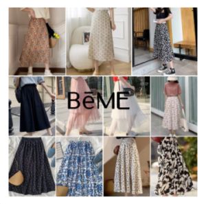 ฤดูใบไม้ร่วงและฤดูหนาวอ้วนMMอารมณ์ย้อนยุคกระโปรงดอกไม้ขนาดเล็ก