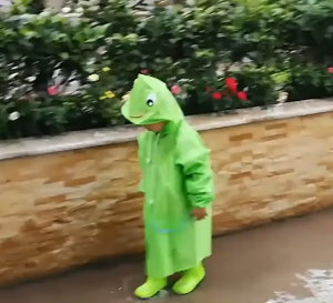 Kid Children Rain Coat Cute Animal Funny Style Cartoon Waterproof Windbreaker Raincoat Kids Rainwear Windproof Rainsuit