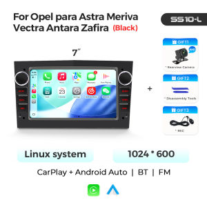 7 " Car Radio Stereo Multimedia Player For Opel Para Astra Meriva Vectra Antara Zafira Black–Silver–Grey WIFI BT RDS Radio FM/AM