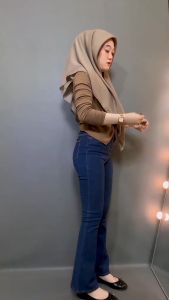 HIGHWAIST CUTBRAY JEANS WANITA KEKINIAN 2024 - CUTBRAY JEANS HIGHWAIST KOREAN STYLE HANGOVER JEANS VOLL 2