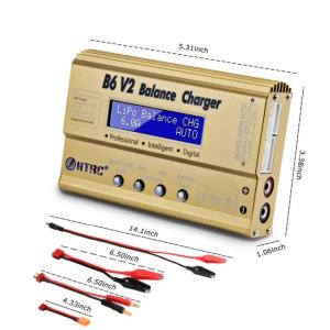HTRC Imax B6 AC B6AC/B6V2 B6 V2 80W Professional Digital Battery Charger/Discharger