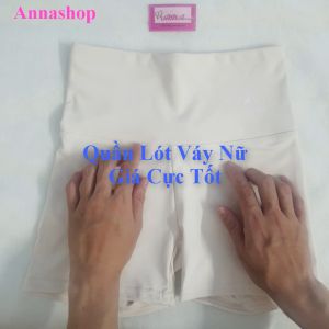 Quần lót váy nữ 3 điểm hỗ trợ nịt bụng có thể mặc ngoài thoải mái thoát mát (MS 08007) Anna Shop