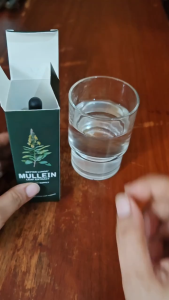 【COD + Local Seller】Mullein Flower Lung Clearing Soothing Respiratory Drops Body Care Drops Relieves Dry Throat Discomfort