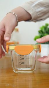 LocknLock Oven Glass Tritan Cap Baby Food Container - LLG510S3