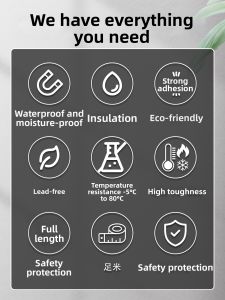 deli | Eco-friendly Lead-free Flame Retardant Heat Resistant Abrasion Resistant Insulation Tape