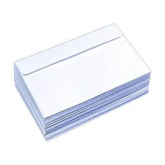 xấp 100 bao thư trắng kích thước 11x17cm