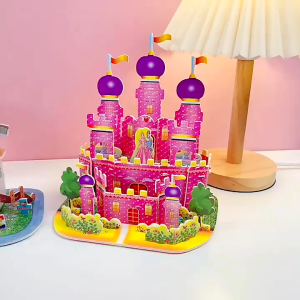 Kids 3D Street Town Puzzle Kit STEM Educational Hands-On Assembly Toy for Ages 6+