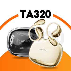 Lenovo TA320 Bluetooth Wireless Earbuds TWS Hanging Ear Style Earphone Bluetooth 5.4 Touch Control Long Battery Life with Mic