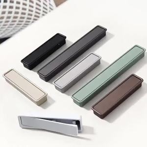 Modern Concealed Invisible Drawer Pull Handle