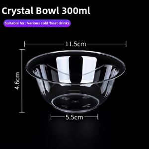 BAOJIAJING | Transparent Rigid Disposable Bowls