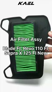 Filter Udara Honda Blade 125 FI & Supra X 125 New 2014-2023 Busa Hawa Air Assy Saringan F1