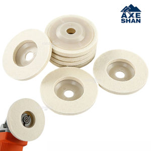 Mirror Polishing Disc Angle Grinder Grinding Wheel for Metal Wood Furniture Glass Abrasive Felt Wheels Power Tool Accessories
