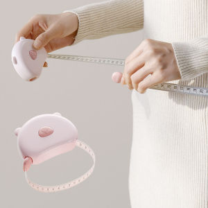 Tape MeasuresMini Portable Tape Measure Plastic Measuring Ruler Body Measuring Tool