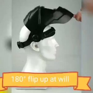 หน้ากากเชื่อม หัวเปลี่ยนสีอัตโนมัติหมวกกันน็อคป้องกันอุณหภูมิสูง Welding mask ไม่พราวตา กันประกายไฟ หน้ากากเชื่อมกันแสง auto หน้ากากเชื่อมอัตโนมัติ หน้ากากเชื่อมไฟฟ้าพลังงานแสงอาทิตย์【การจัดส่งในประเทศไทย】