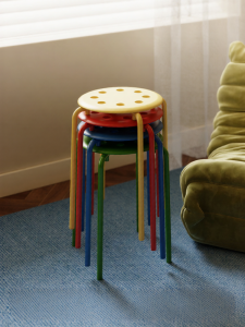 ZHUSHANXIA | Stackable Lightweight Luxury Stool