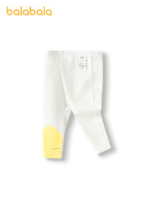 Balabala quần legging bé gái mỏng mùa hè bé đàn hồi Quần mát dễ thương thoải mái phong cách giản dị