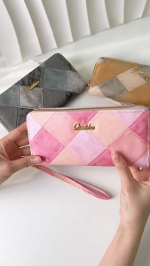 2025 ( READY STOCK ) WALLET LONG SINGLE ZIP PURSES EU FASHION HOUSE