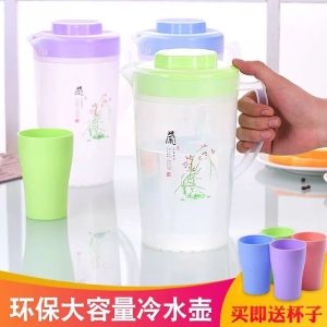 Tách Nhựa Dung Tích Lớn 2L Chịu Nhiệt Độ Cao Chống Rơi Tách Đựng Nước Lạnh Tách Pha Trà Lạnh Dụng Cụ Ăn Uống