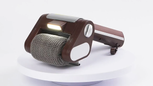 Bàn chải lăn vệ sinh vỉ nướng inox 304 2025 không lông siêu sạch có đèn LED an toàn thực phẩm