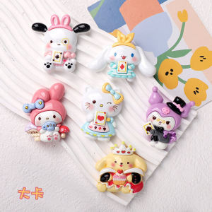 Big Card Cartoon Sanrio DIY Coololo Cream Glue Hair Accessories Hair Ring Phone Case Hole Shoes Accessories Resin 1