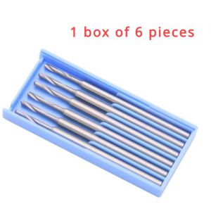 Professional Blue Box Diamond Burs (2.35mm Shank) - Jewelry / Nut Carving & Drilling Tool for DIY Craft