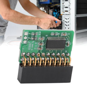 Arealer | Mô-đun 20Pin SuperMicro AOM TPM 2.0 Mô-đun Nền Tảng Đáng Tin Cậy Dọc TCG 2.0 Tương Thích Với 9665V Cho Cáp Phần Cứng PC
