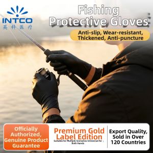 Intco | Durable Waterproof Prick-Resistant Anti-Slip Fishing Gloves