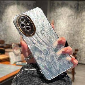 เคส Honor 200 Pro Honor200Pro Honor 200Pro 5G เคสแข็งมีกันกระแทกแฟชั่นสุดหรูตัวปกป้องกล้องถ่ายรูปดีไซน์ใหม่เด็กผู้หญิงผู้ชายผู้ชายเคสโทรศัพท์