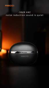 RECCI REP-W88 TWS Wireless Earbuds ANC Noise Cancelling Earphone Bluetooth 5.3 HiFi Mic Type-C