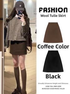 YIFANSHI | High Waist A-Line Vintage Half Skirt