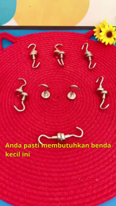 FF Gantungan Hook Magnet / Kait Magnetik Tanpa Jejak Kait Lengket Kuat Kait Magnetik Multifungsi