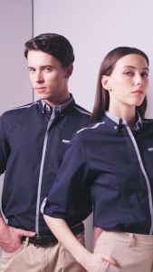 Corporate Uniform Lefonse US1400 Male/Female Chef/Team F1 Uniform/Baju Korporat