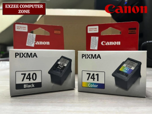 CANON PG-740 Black & CL-741 Color / PG 740 Black & CL 741 Color Original Ink Cartridges