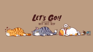 Bộ 2 Miếng Dán Hình Mèo Và Chuột Chống Thấm Nước Trang Trí Cửa Xe Hơi