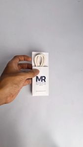 MR Shoelaces RD19 White (Putih) Tali Sepatu Lilin 2-3mm Bulat Round 50cm-150cm