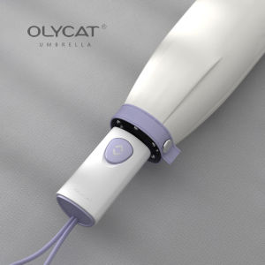 ร่มกันแดด OLYCAT สำหรับผู้หญิงที่บังแดดป้องกันรังสียูวีร่มกันแดดพับอัตโนมัติร่มสนามกลางแจ้งร่มน้ำหนักเบาพกพาได้