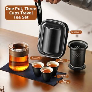 Supor | Portable Gongfu Tea Set Ceramic