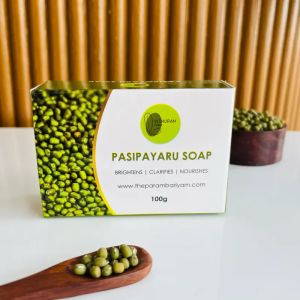 Pasipayaru soap (Green Gram Soap)Exfoliation and Brightening|Exfoliation and Brightening|Anti-aging