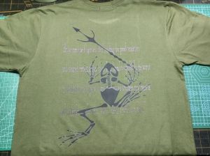 Frogman Seal Team T-Shirts Skull Design for Fashion